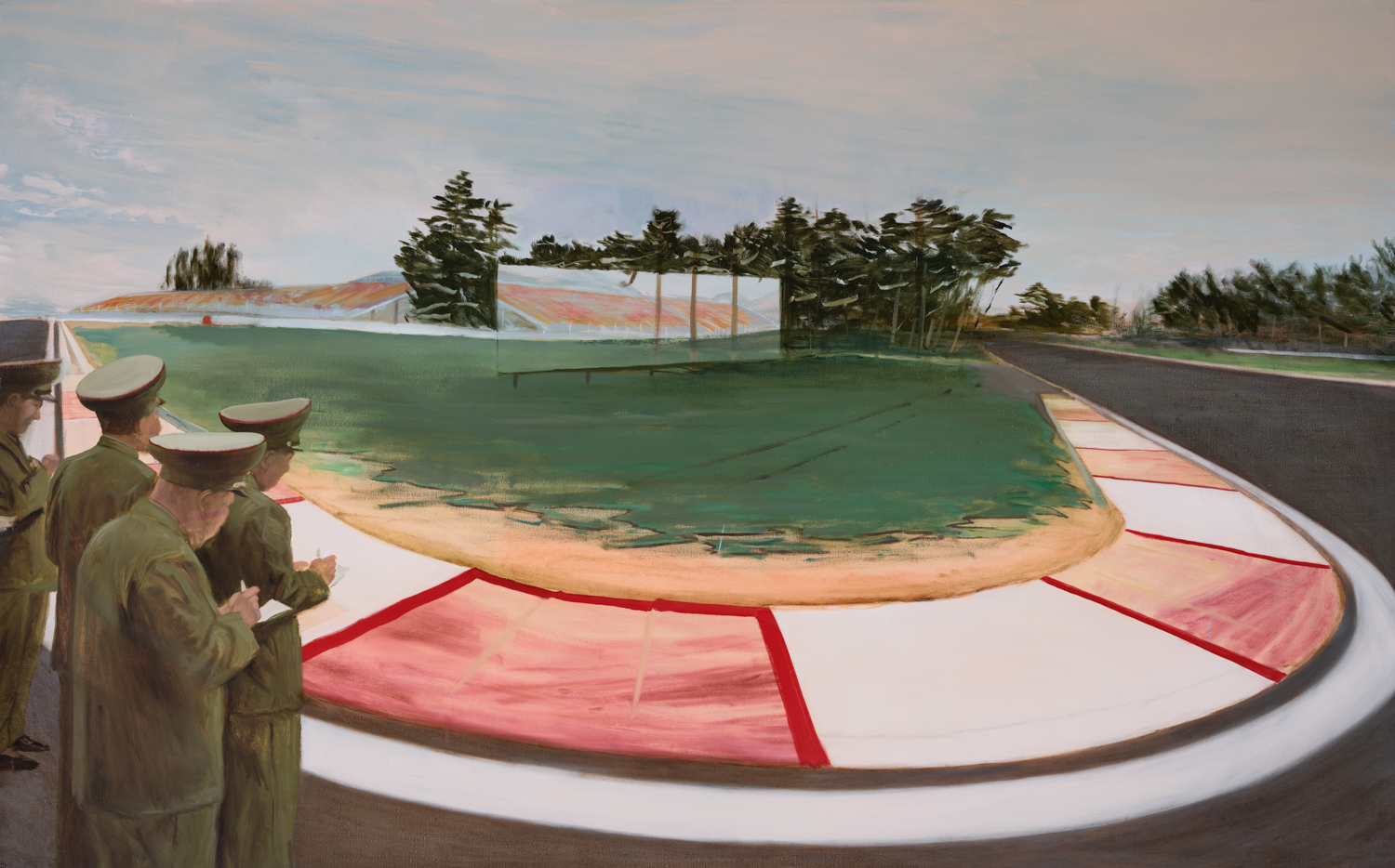 KEVAN VERLEYE — Untitled (The track)